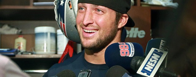 A bidding war expected for Tim Tebow. (Getty Images)